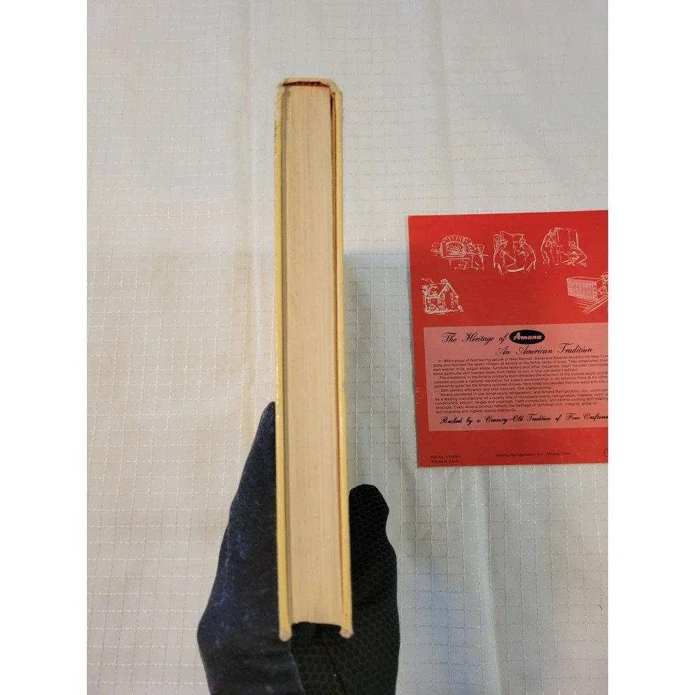 Vintage Amana Radarange Touchmatic II Microwave Cookbook and Manual RR-10A 1978